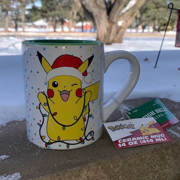 Pokemon Other - COPY - Christmas pikachu mug